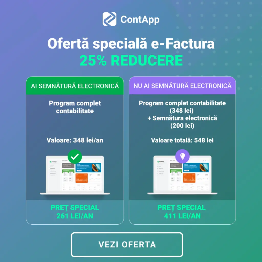 Oferta ContApp august 2024