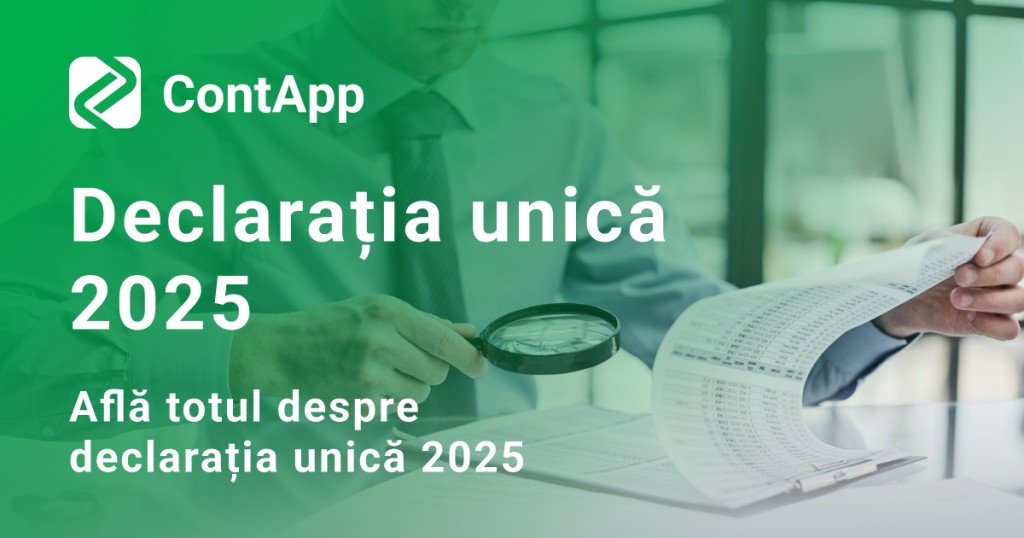 Declarația unică. Totul despre declaratia unică 2025
