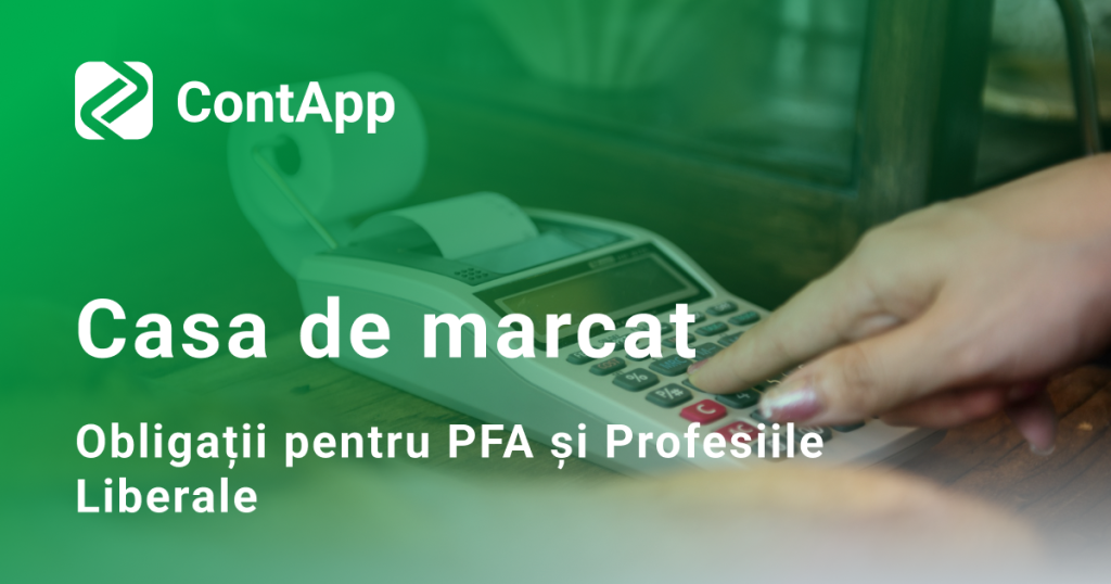 Casa de marcat la PFA