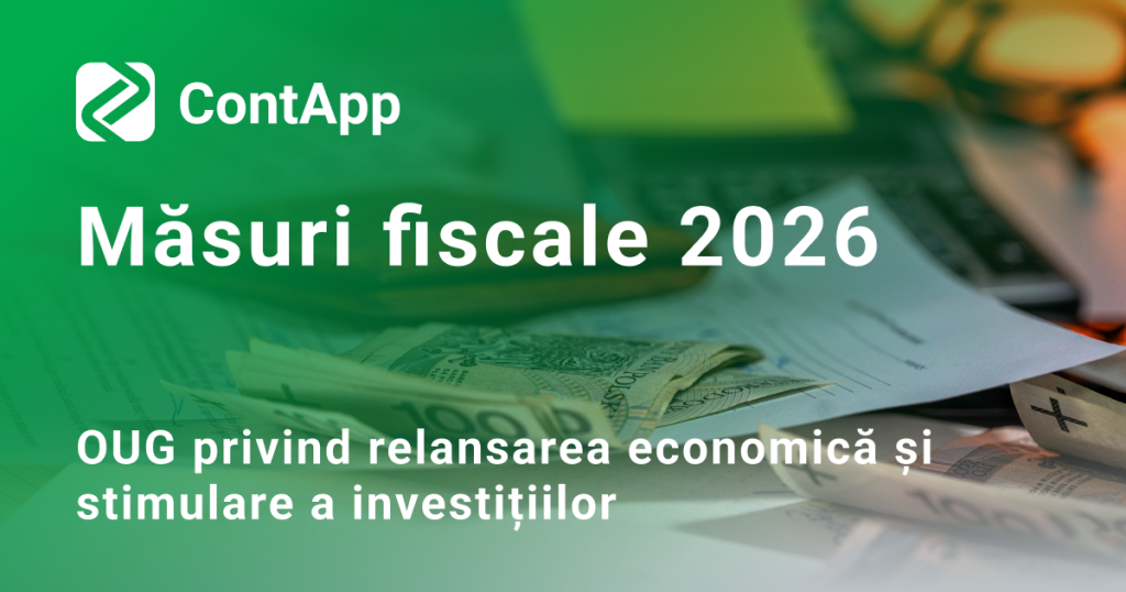Măsuri fiscale 2026