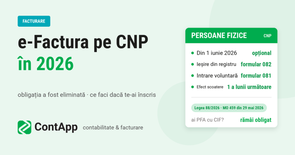 e-factura pe CNP